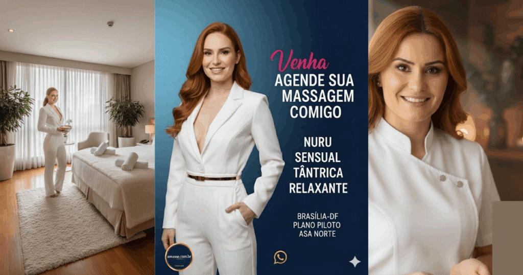 Massagem Delivery Plano Piloto | Nuru, Tântrica e Terapêutica em Brasília.